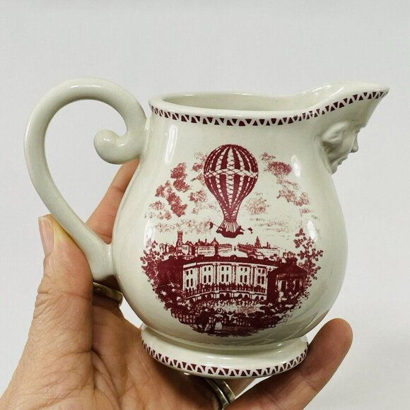 Home Scents Creamer American Beauty 3D Face Man Shaped Sprout Hot Balloon Japan - Picture 3 of 12